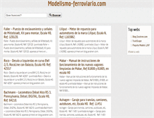 Tablet Screenshot of modelismo-ferroviario.com